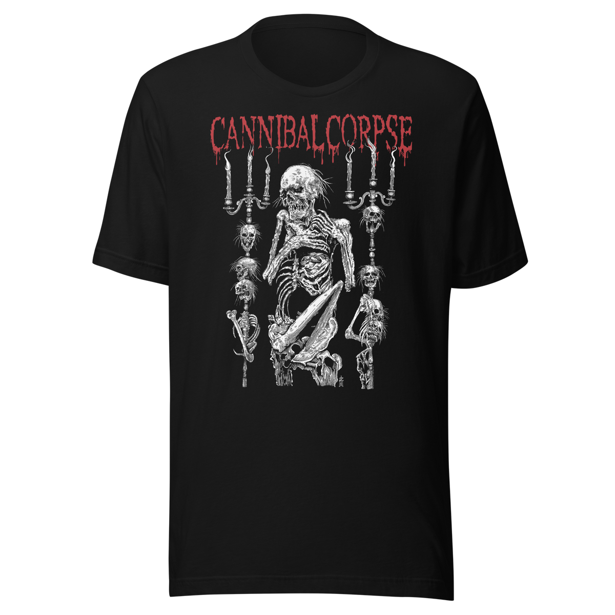Stakes - Cannibal Corpse Candlelabra T-Shirt - Black