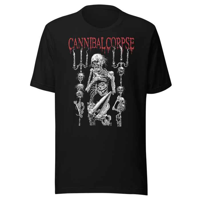Stakes - Cannibal Corpse Candlelabra T-Shirt - Black