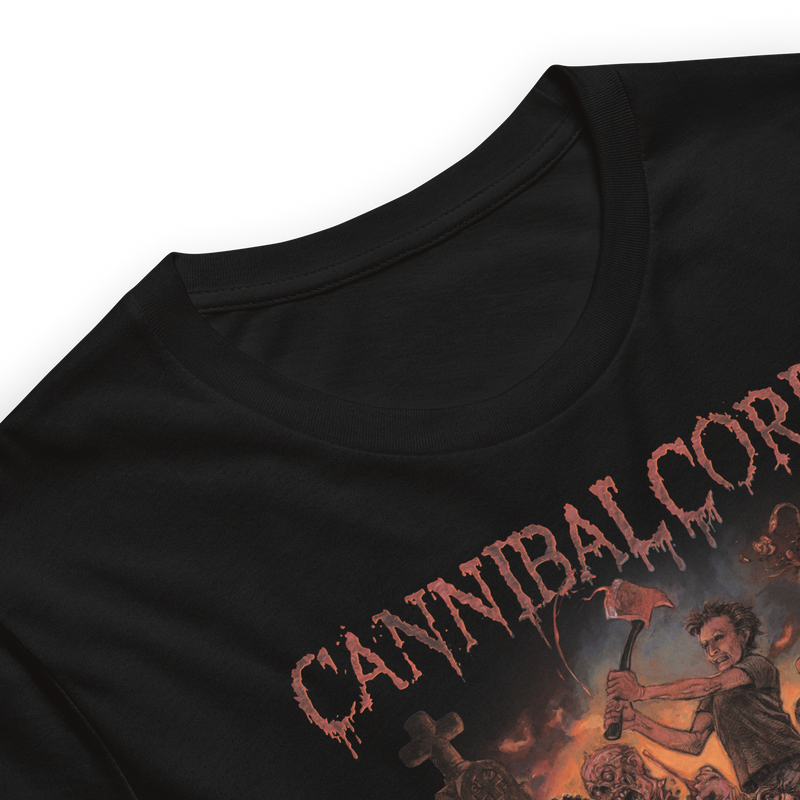 Stakes - Cannibal Corpse Chaos Horrific T-Shirt - Black