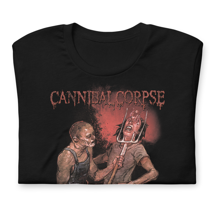 Stakes - Cannibal Corpse Pitchfork T-Shirt - Black