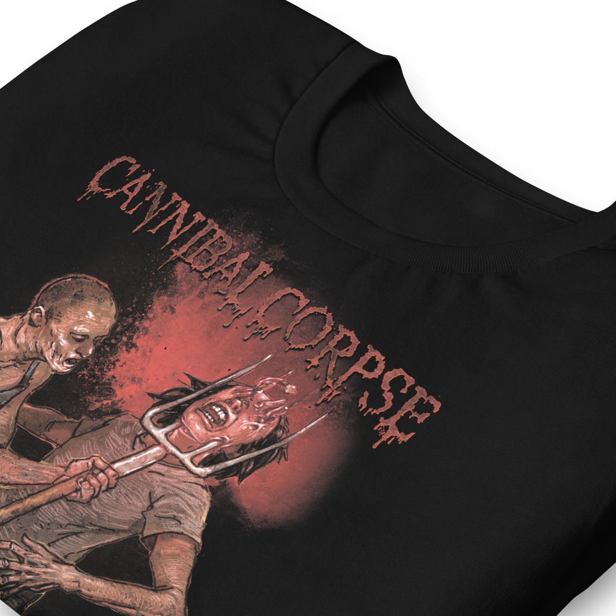 Stakes - Cannibal Corpse Pitchfork T-Shirt - Black