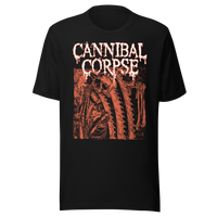 Stakes - Cannibal Corpse White Drip Logo T-Shirt - Black