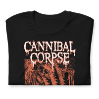 Stakes - Cannibal Corpse White Drip Logo T-Shirt - Black