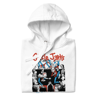 Stakes - Circle Jerks 1986 Wonderful Tour Vintage Hoodie - White