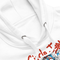 Stakes - Circle Jerks 1986 Wonderful Tour Vintage Hoodie - White