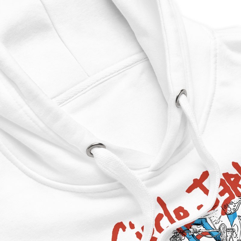 Stakes - Circle Jerks 1986 Wonderful Tour Vintage Hoodie - White