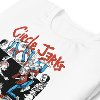 Stakes - Circle Jerks 1986 Wonderful Tour Vintage T-Shirt - White