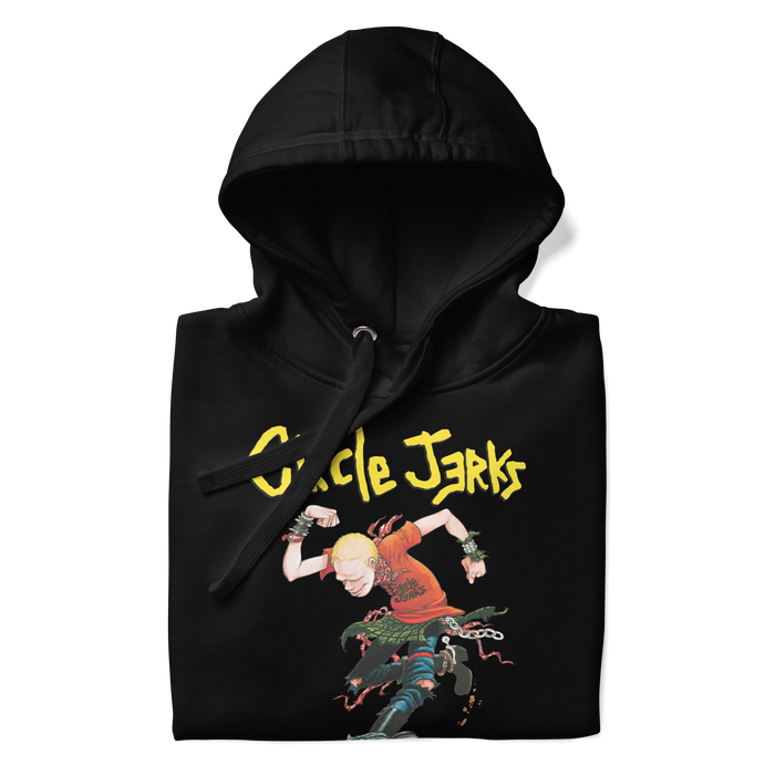 Stakes - Circle Jerks Crush It Hoodie - Black