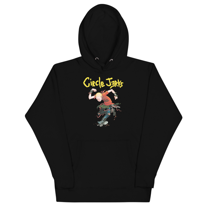 Stakes - Circle Jerks Crush It Hoodie - Black
