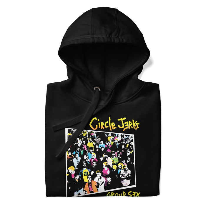 Stakes - Circle Jerks Group Sex Hoodie - Black