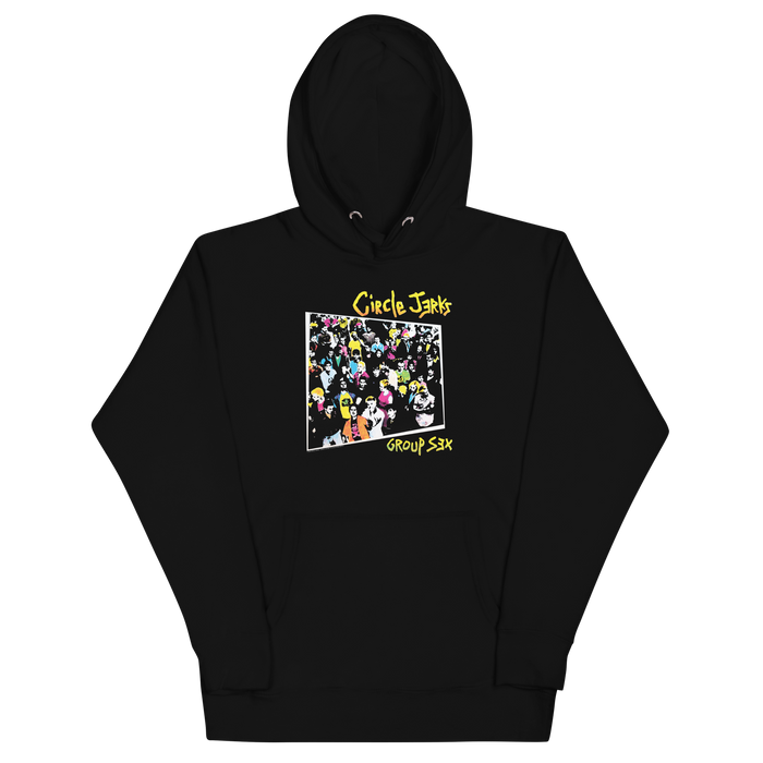 Stakes - Circle Jerks Group Sex Hoodie - Black