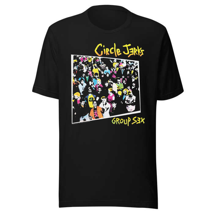 Stakes - Circle Jerks Group Sex T-Shirt - Black