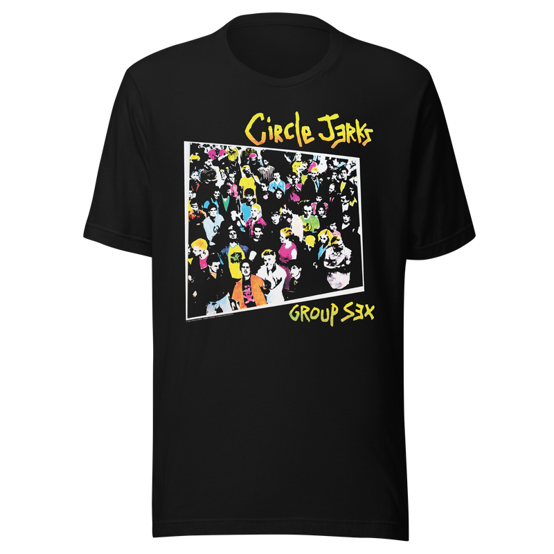 Stakes - Circle Jerks Group Sex T-Shirt - Black