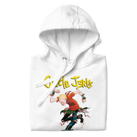 Stakes - Circle Jerks Kick It Hoodie - White