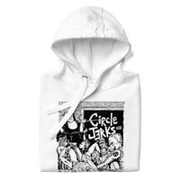 Stakes - Circle Jerks Oddities Hoodie - White