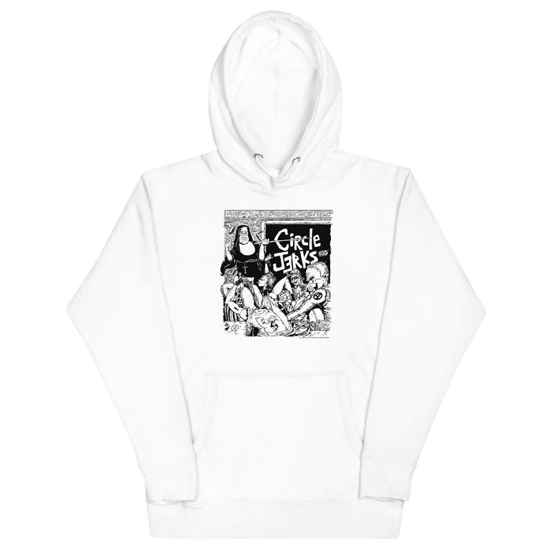 Stakes - Circle Jerks Oddities Hoodie - White