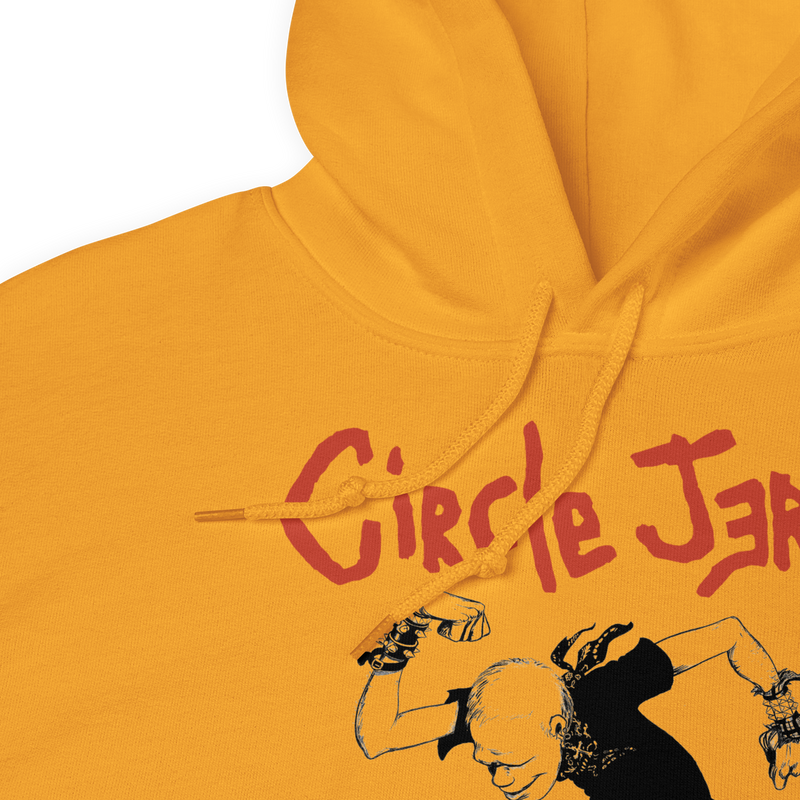 Stakes - Circle Jerks Stomp Hoodie - Yellow