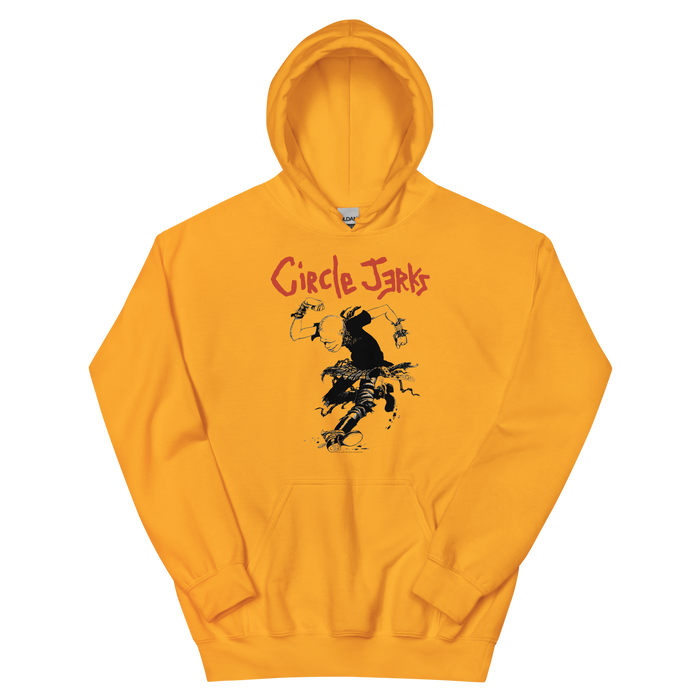 Stakes - Circle Jerks Stomp Hoodie - Yellow