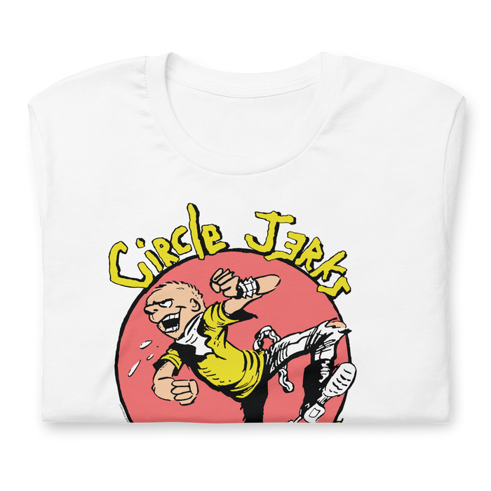 Stakes - Circle Jerks Vintage 85-86 Tour T-Shirt - White