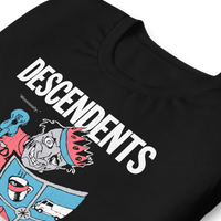 Stakes - Descendents 1987 Tour Vintage T-Shirt - Black