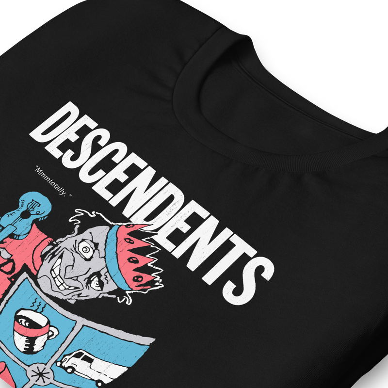 Stakes - Descendents 1987 Tour Vintage T-Shirt - Black