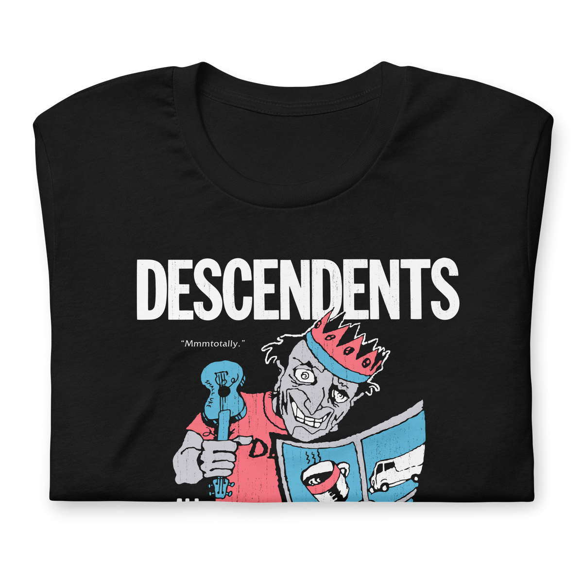 Stakes - Descendents 1987 Tour Vintage T-Shirt - Black