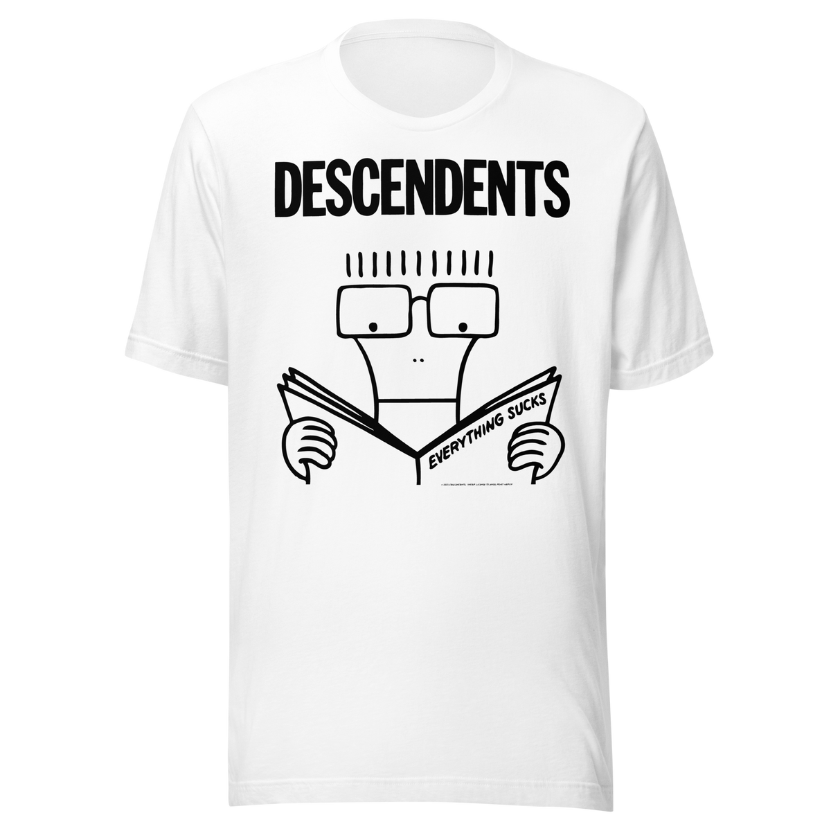 Stakes - Descendents Everything Sucks T-Shirt - White