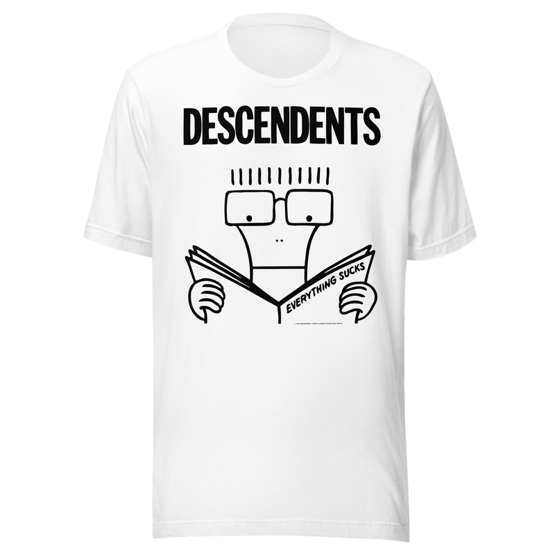 Stakes - Descendents Everything Sucks T-Shirt - White