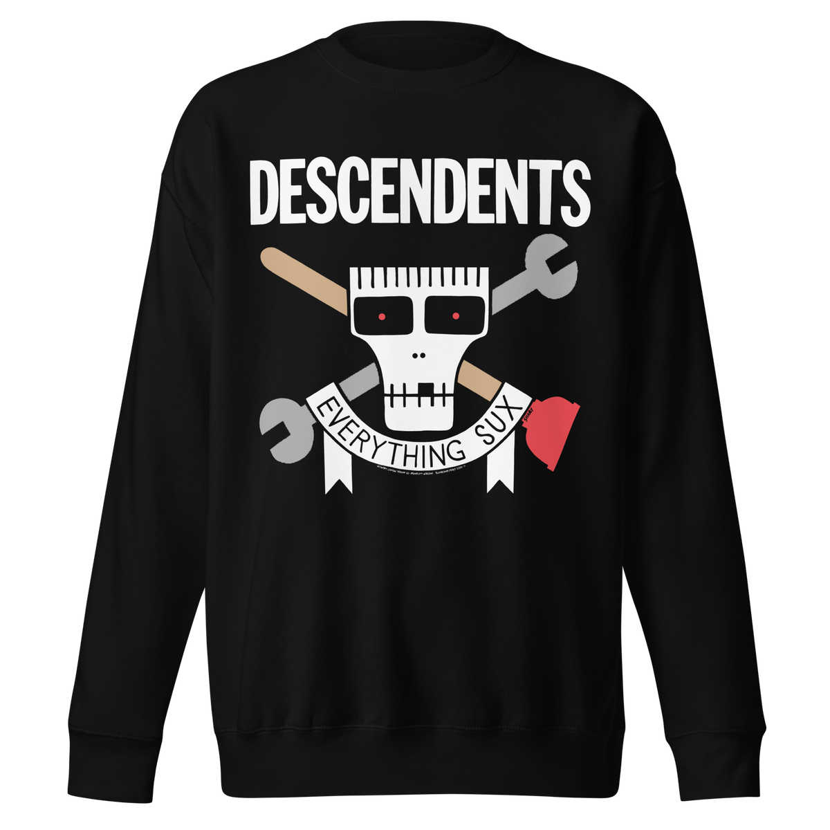 Stakes - Descendents Everything Sux Sweatshirt - Black