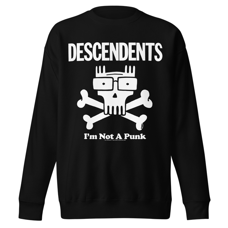 Stakes - Descendents I'm Not a Punk Sweatshirt - Black