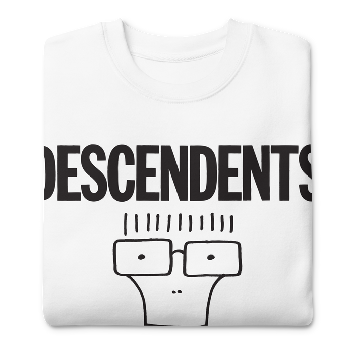 Stakes - Descendents Milo College Sweatshirt - White