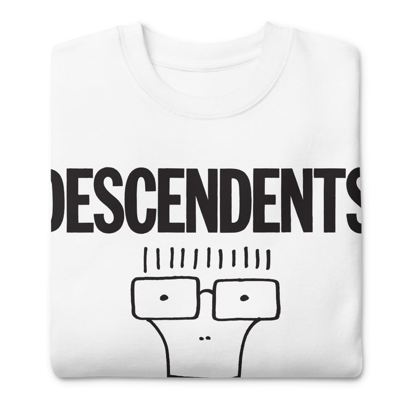 Stakes - Descendents Milo College Sweatshirt - White