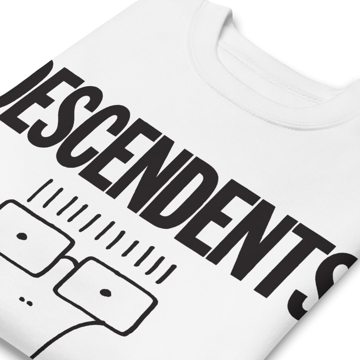 Stakes - Descendents Milo College Sweatshirt - White
