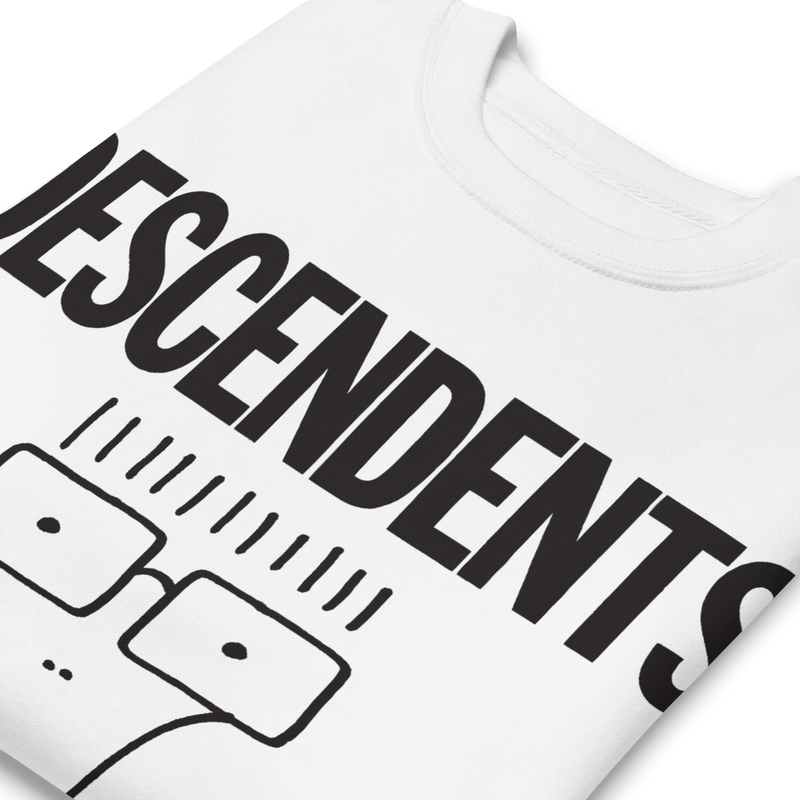 Stakes - Descendents Milo College Sweatshirt - White