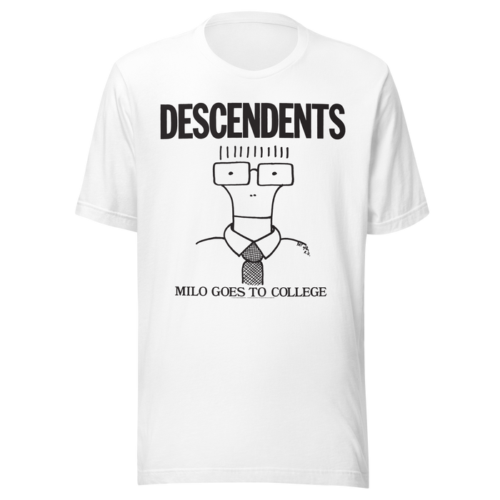 Stakes - Descendents Milo College T-Shirt - White