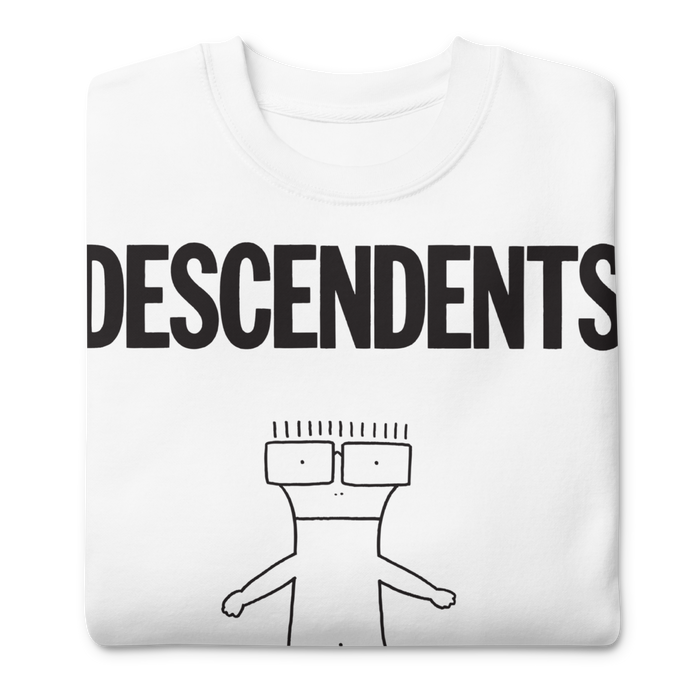 Stakes - Descendents No Grow Up Sweatshirt - White