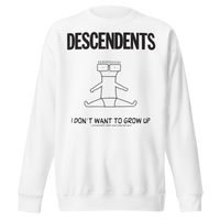 Stakes - Descendents No Grow Up Sweatshirt - White