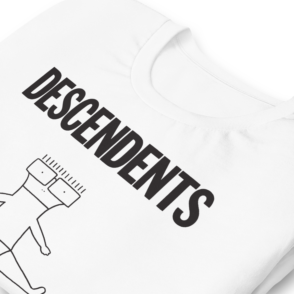 Stakes - Descendents No Grow Up T-Shirt - White