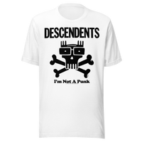 Stakes - Descendents Not a Punk T-Shirt - White