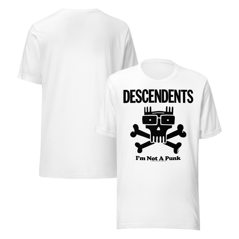 Stakes - Descendents Not a Punk T-Shirt - White