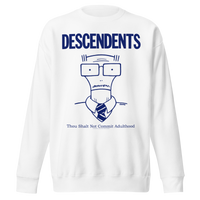 Stakes - Descendents Thou Shalt Not Adulthood Sweatshirt - White