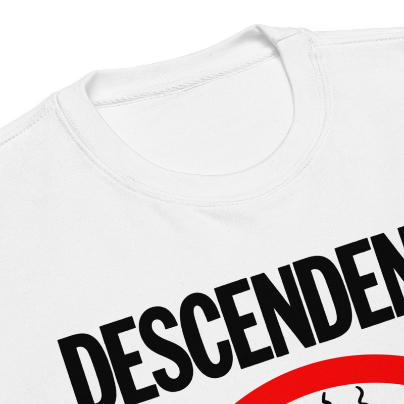 Stakes - Descendents Thou Shalt Not Decaf Sweatshirt - White