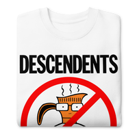 Stakes - Descendents Thou Shalt Not Decaf Sweatshirt - White