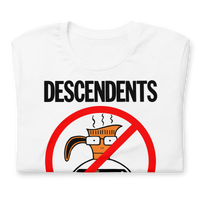Stakes - Descendents Thou Shalt Not Decaf T-Shirt - White
