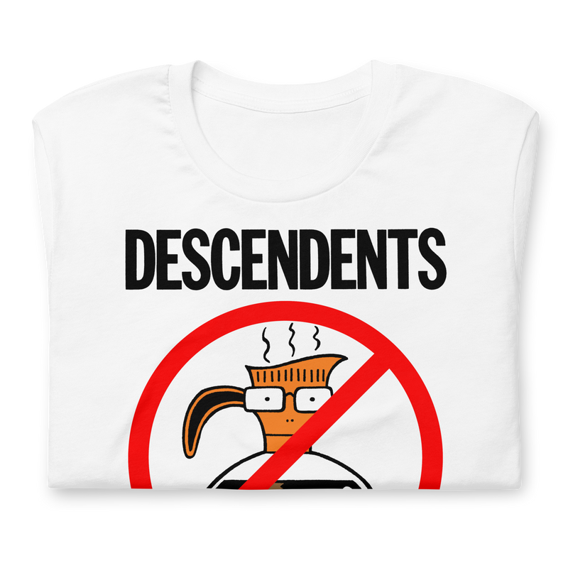 Stakes - Descendents Thou Shalt Not Decaf T-Shirt - White