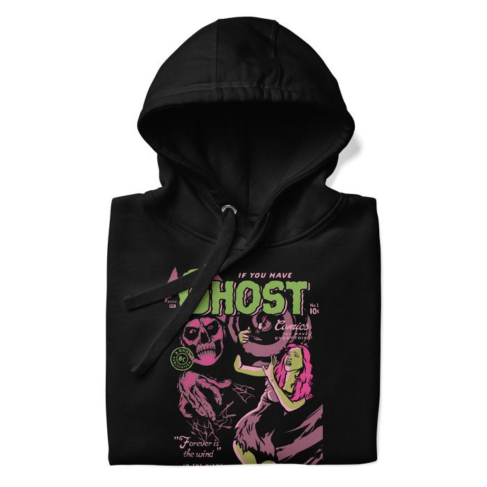 Ghost - Comics Vintage Hoodie - Black