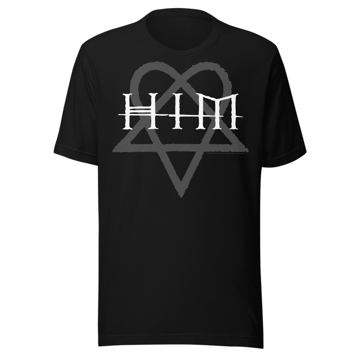 Stakes - HIM - Dark Heart Jumbo Print T-Shirt - Black