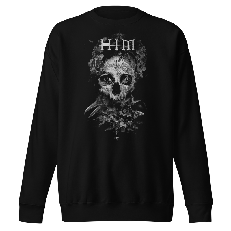 Stakes - HIM - Dark Light Jumbo Print Sweatshirt - Black