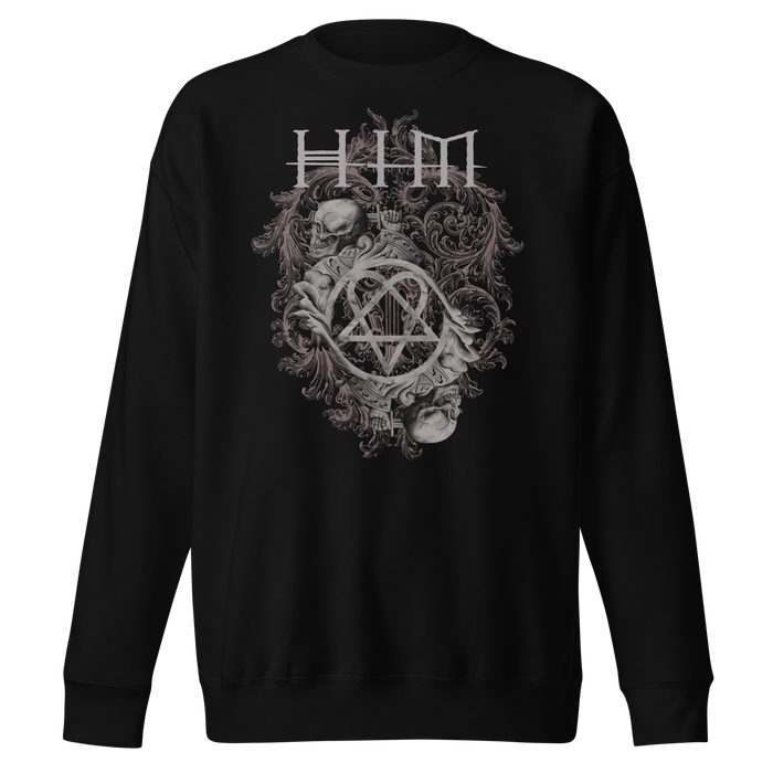 Stakes - HIM - Finland's Finest Jumbo Print Sweatshirt - Black