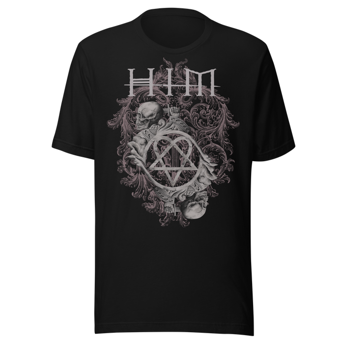 Stakes - HIM - Finland's Finest Jumbo Print T-Shirt - Black